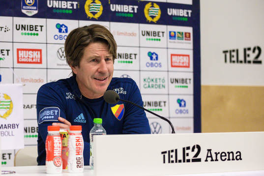 Djurgårdens tränare Thomas Lagerlöf