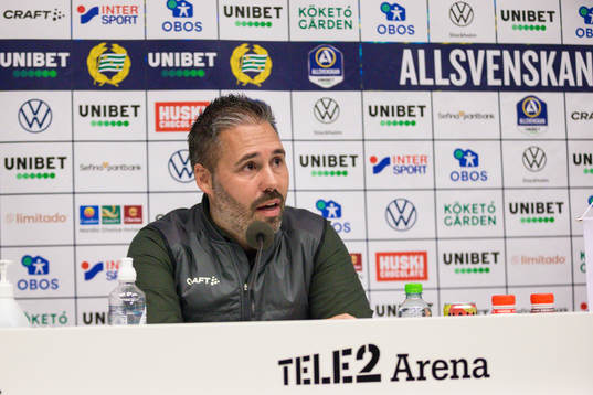 Hammarbys tränare Martí Cifuentes