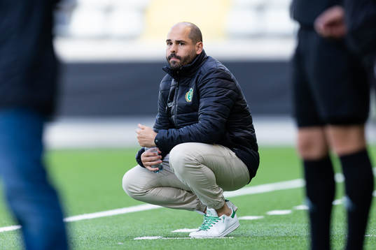 Jönköpings Södras tränare Oscar Garcia Rodrigues