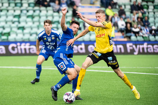 GIF Sundsvalls Alexander Blomqvist och Elfsborgs Alexander