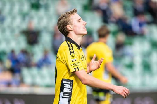 Elfsborgs Jeppe Møldrup Okkels deppar