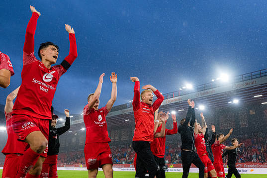 Svenn Crone and Sivert Heltne Nilsen of Brann