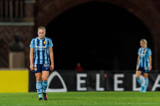 Djurgårdens Alice Bergström deppar