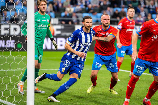 IFK Göteborgs Marcus Berg och Helsingborgs Alexander
