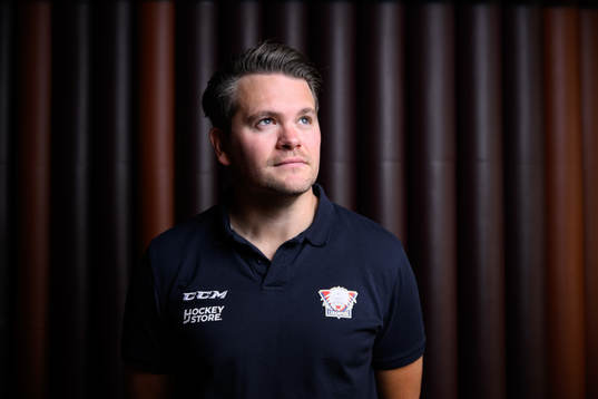 Linköpings tränare Simon Hedefalk