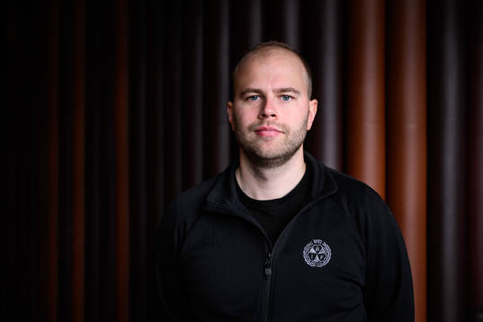 Brynäs tränare Filip Eriksson