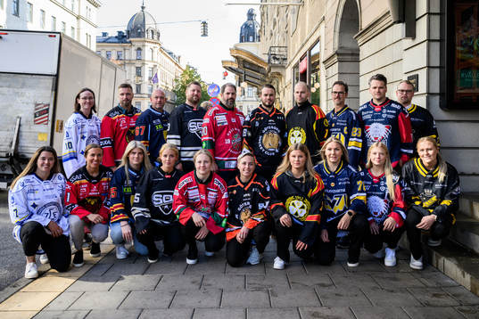 Leksands tränare Jordan Colliton, Luleås tränare Mikael