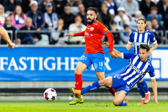 Helsingborgs Abdul Rahman Khalili och IFK Göteborgs
