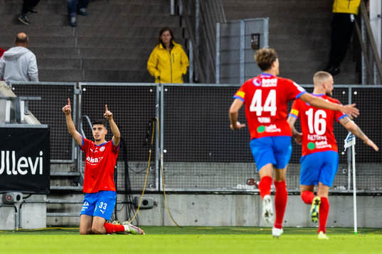 Helsingborgs Amar Muhsin jublar