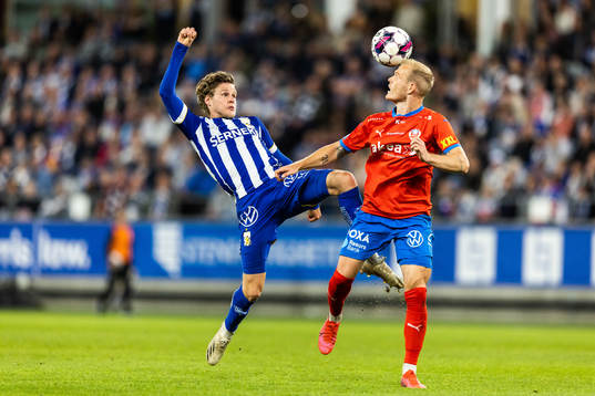 IFK Göteborgs Gustaf Norlin och Helsingborgs Philip