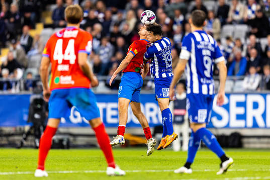 Helsingborgs Wilhelm Loeper och IFK Göteborgs Hussein