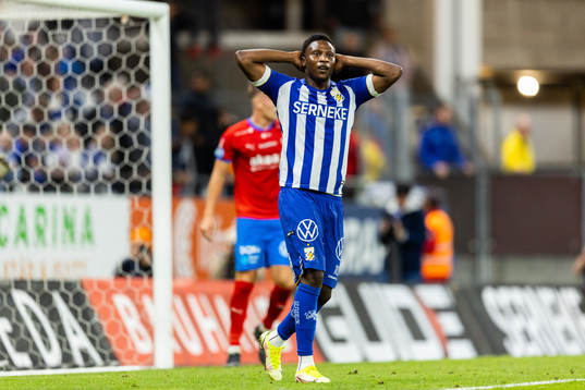 IFK Göteborgs Suleiman Abdullahi deppar