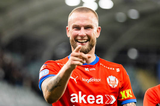 Helsingborgs Alexander Faltsetas jublar