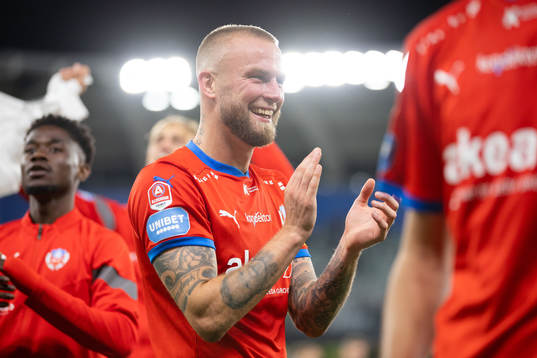 Helsingborgs Alexander Faltsetas jublar