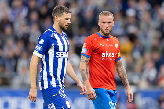 IFK Göteborgs Marcus Berg och Helsingborgs Alexander