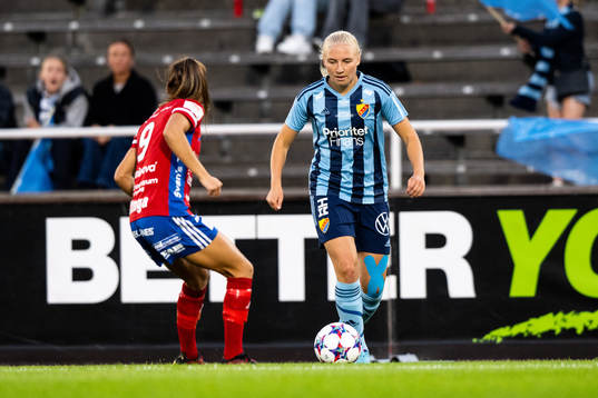 Vittsjös Elisabet Klinga och Djurgårdens Stinalisa