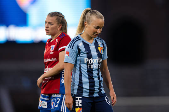 Vittsjös Charlotte Grant och Djurgårdens Tove Almqvist
