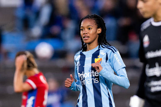 Djurgårdens Linda Maserame Motlhalo