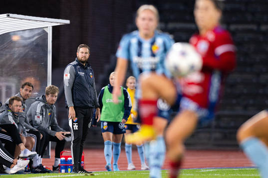 Djurgårdens tränare August Fors