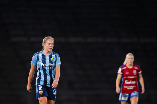 Djurgårdens Alice Bergström deppar