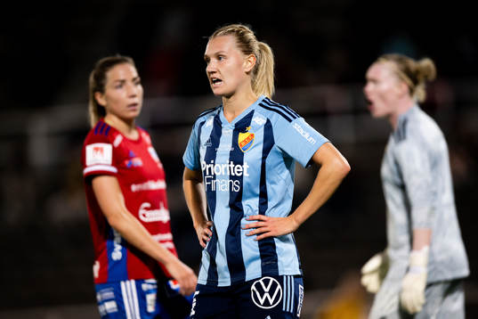 Djurgårdens Sara Olai deppar