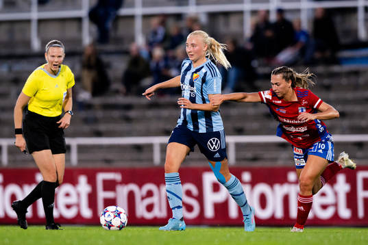 Djurgårdens Stinalisa Johansson och Vittsjös Sarah
