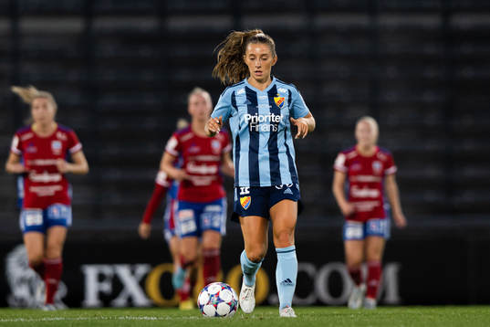Djurgårdens Tilde Lindwall deppar