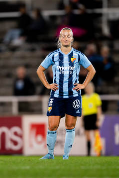 Djurgårdens Tove Almqvist deppar