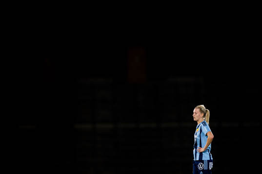 Djurgårdens Sara Olai deppar