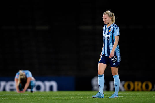 Djurgårdens Sara Olai deppar
