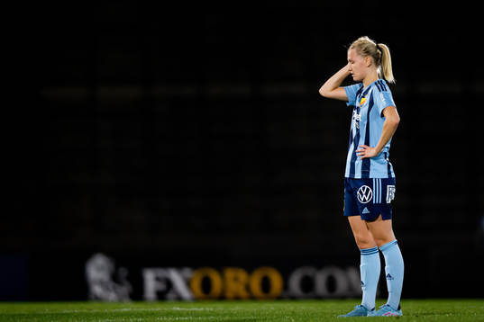 Djurgårdens Sara Olai deppar