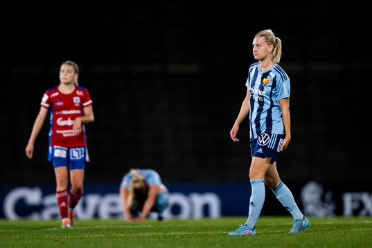 Djurgårdens Sara Olai deppar