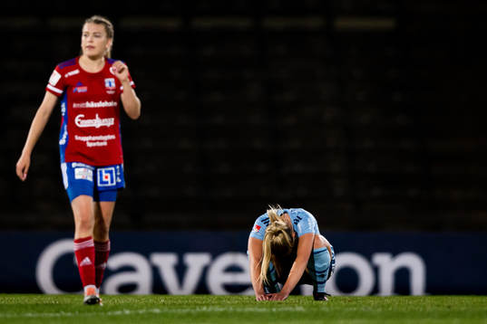 Djurgårdens Alice Bergström deppar