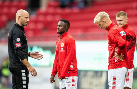 Kalmars assisterande tränare Stefan Larsson