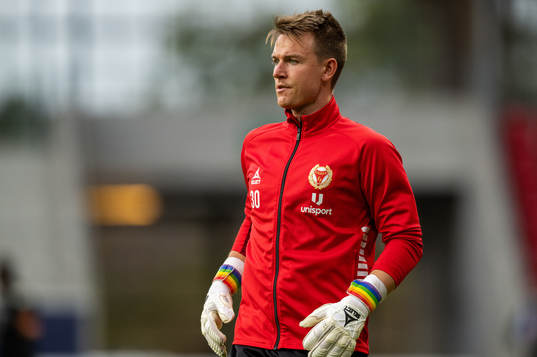 Kalmars målvakt Jakob Kindberg
