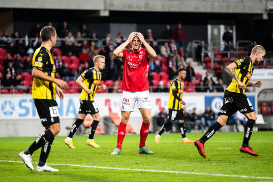 Kalmars Lars Saetra deppar