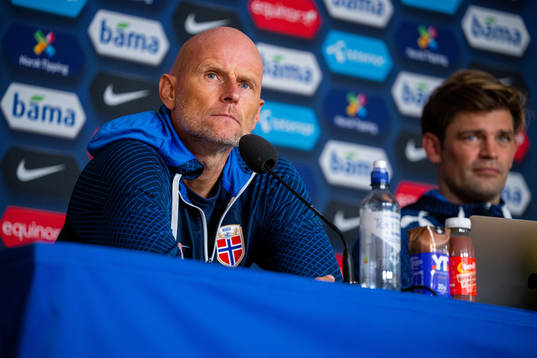 Ståle Solbakken, head coach of the Norwegian national