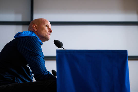 Ståle Solbakken, head coach of the Norwegian national