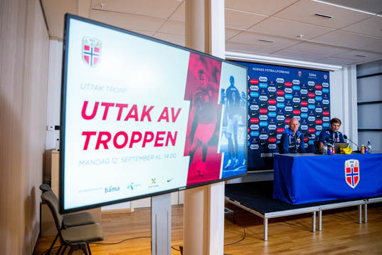 Ståle Solbakken, head coach of the Norwegian national