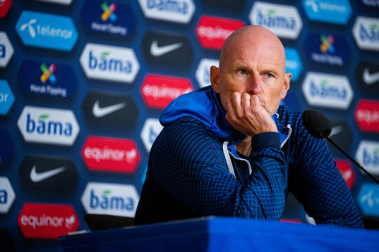 Ståle Solbakken, head coach of the Norwegian national