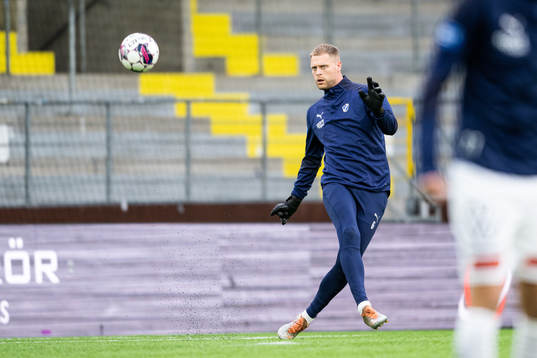 Halmstads målvakt Malkolm Nilsson Säfqvist
