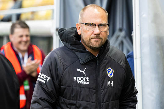 Halmstads tränare Magnus Haglund