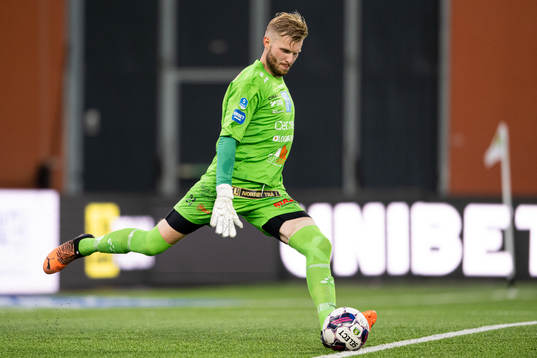 Norrbys målvakt Anton Cajtoft