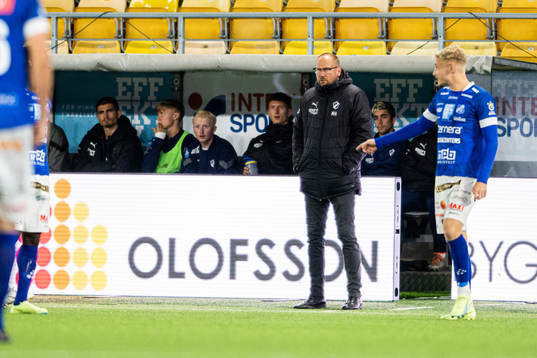 Halmstads tränare Magnus Haglund