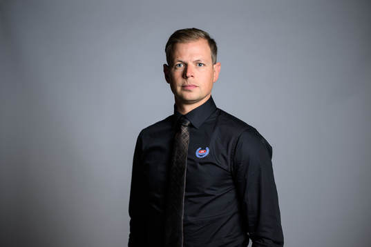 Oskarshamns tränare Martin Filander