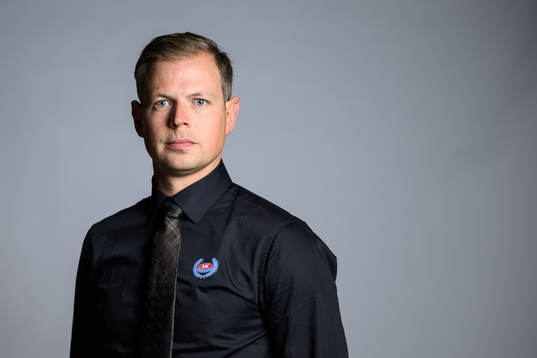 Oskarshamns tränare Martin Filander