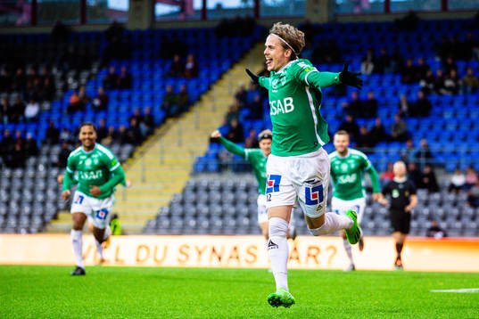 Brages Johan Arvidsson jublar
