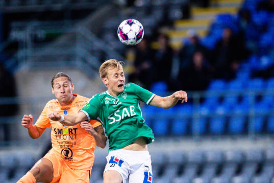 AFC Eskilstunas Felix Michel och Brages Henry Sletsjöe