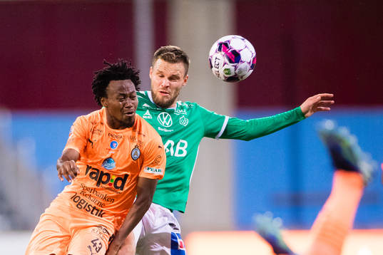 AFC Eskilstunas Abdul-Halik Hudu och Brages Niklas