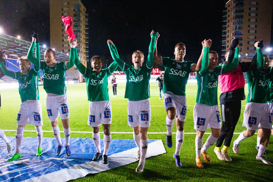 Brages Seth Kanteh Hellberg, Douglas Karlberg, Eirik Asante